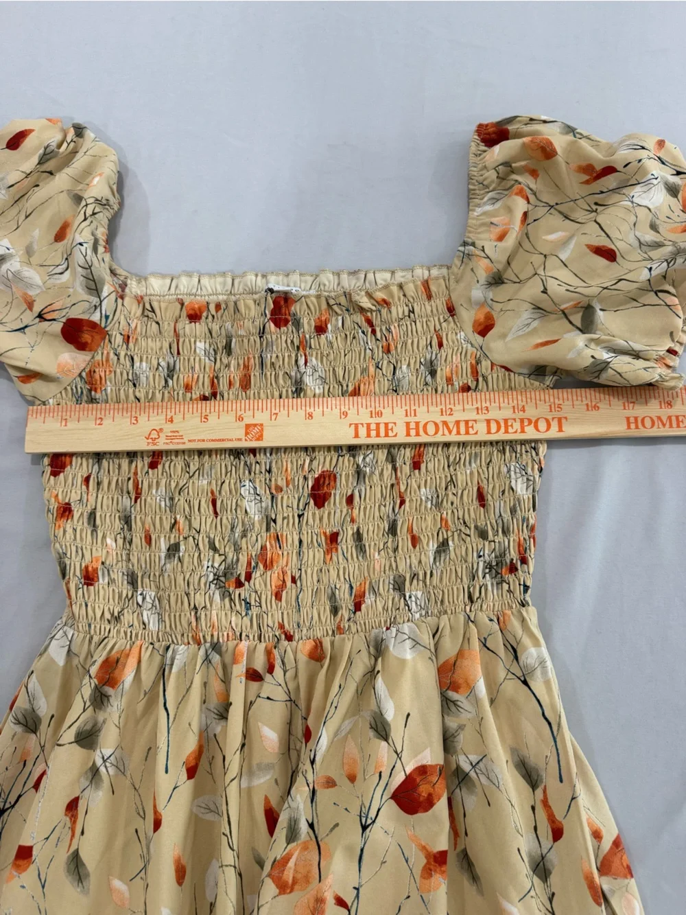 Baltic Born Capri Smocked Maxi Dress, Size Medium Floral